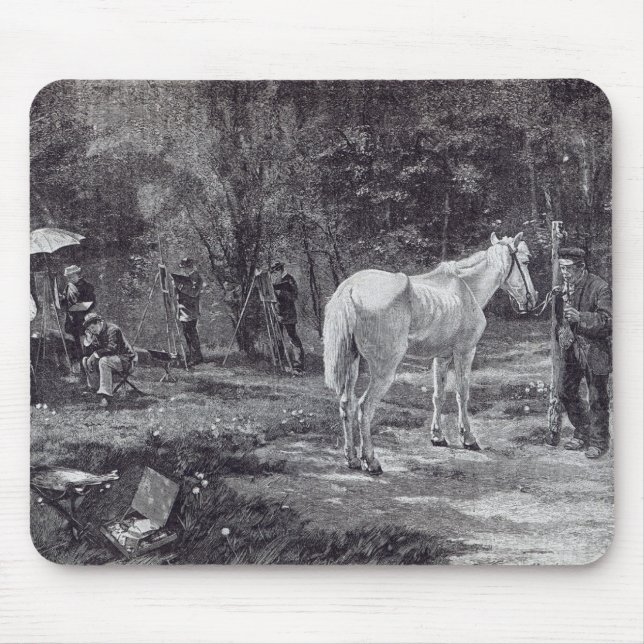 Mousepad O modelo paciente, do "da hora lazer", 1888 (Frente)