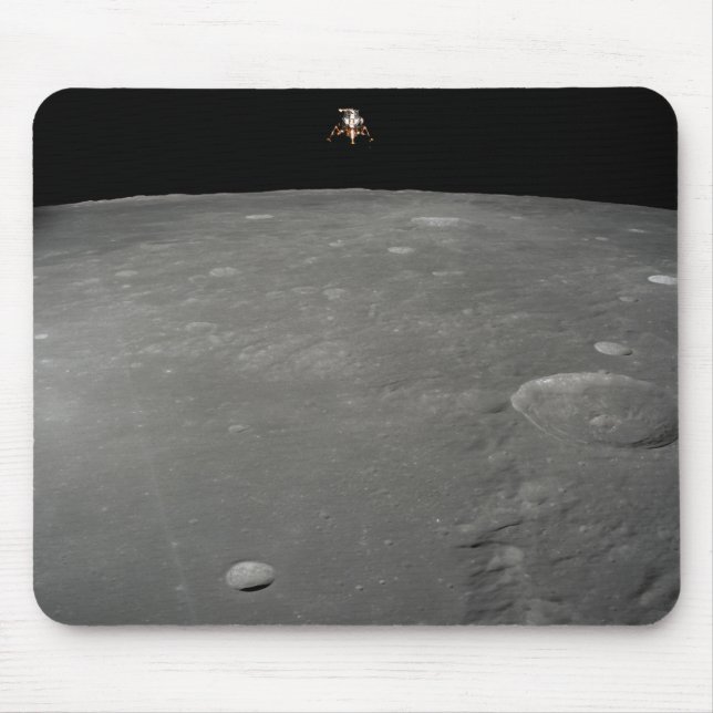 Mousepad O módulo lunar Apollo 12 Intrepid (Frente)