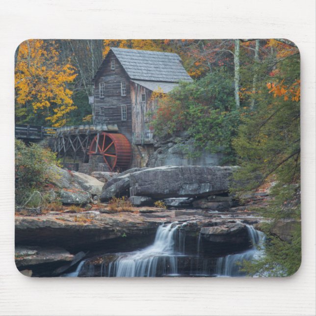 Mousepad O Moinho Histórico de Glade Creek 2 (Frente)
