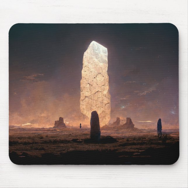 Mousepad O Monolith 4 Fantasy Sci-Fi (Frente)