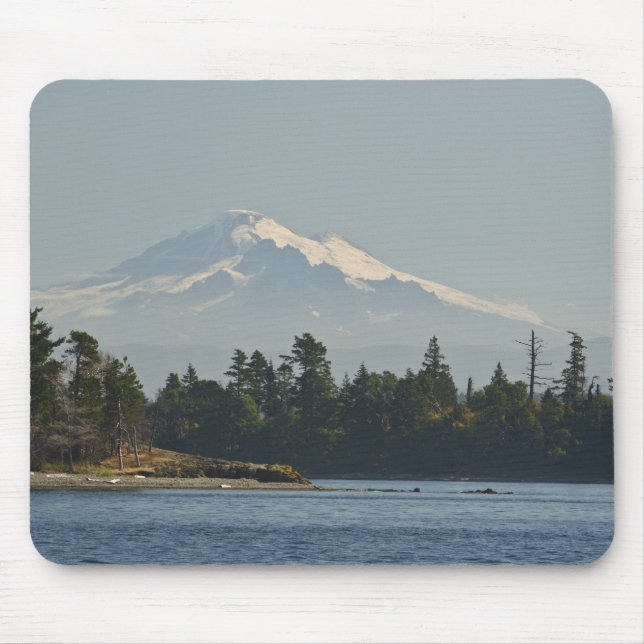 Mousepad O Monte Baker domina a paisagem (Frente)