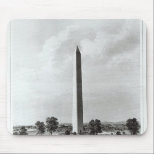 Mousepad O monumento de Washington e os arredores