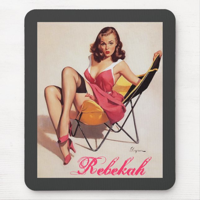 Mousepad O mouse Rebekah (Frente)