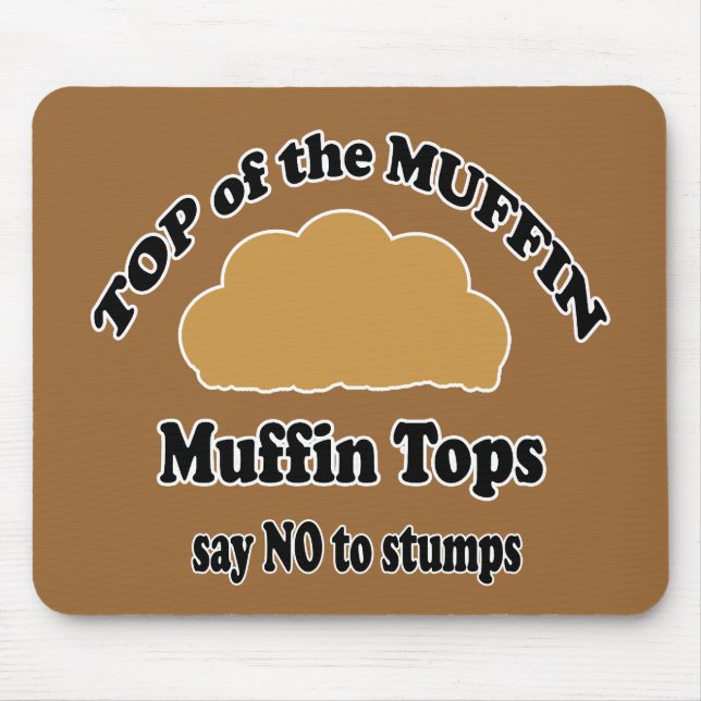 Mousepad O muffin cobre o tapete do rato (Frente)