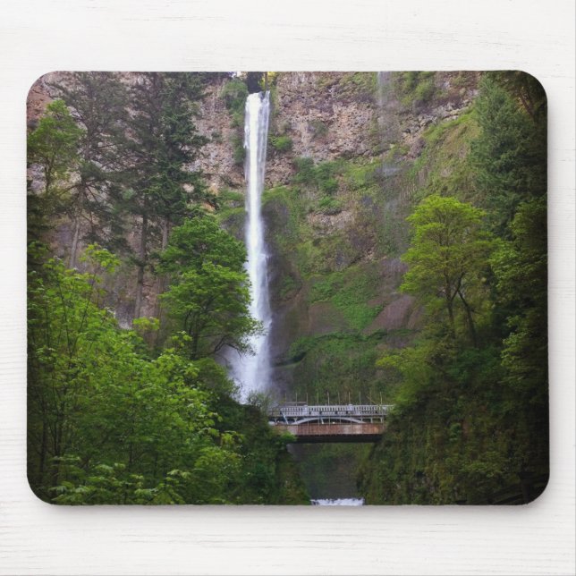 Mousepad O Multnomah Cai No Reparo De Ponte, OU (Frente)