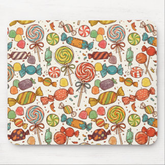 Mousepad O mundo dos doces.