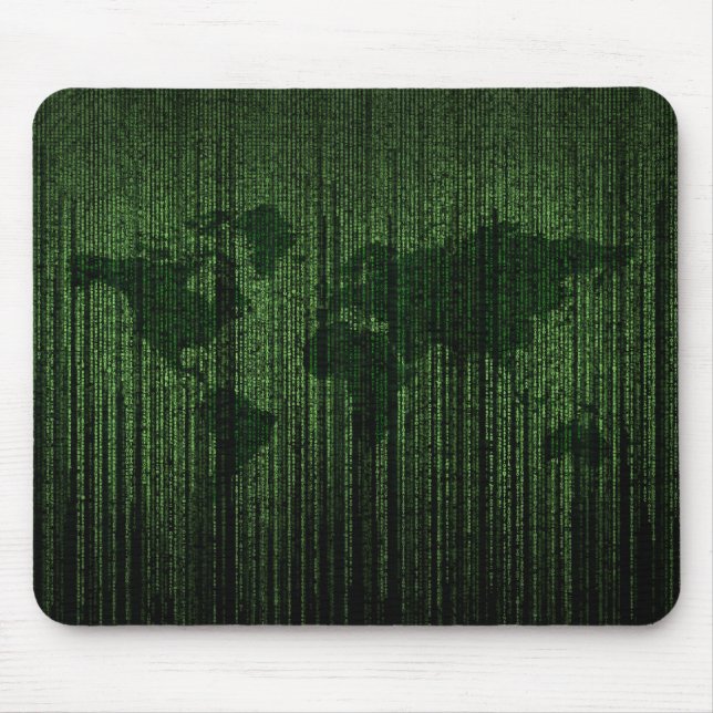 Mousepad O mundo na matriz (Frente)