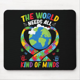 Mousepad O Mundo Precisa De Todos Os Tipos De Neurodiversid