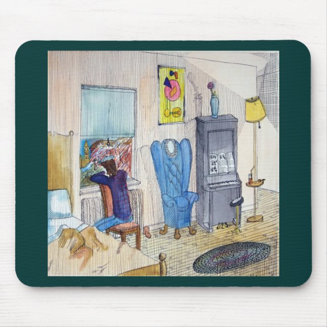 Mousepad O Músico (Frente)