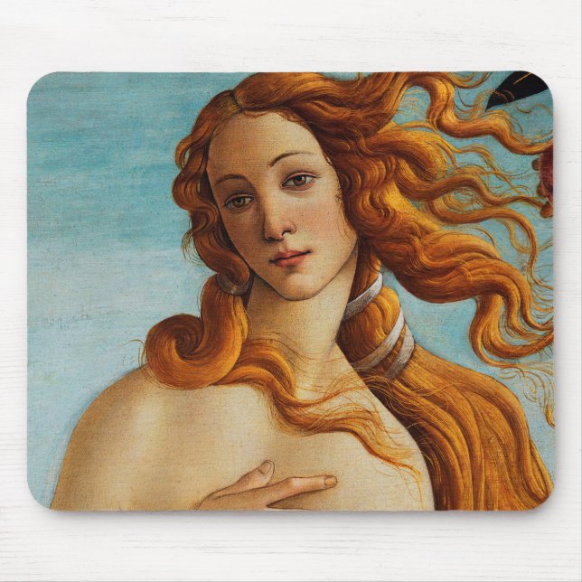 Mousepad O Nascimento de Vênus (detalhe), Sandro Botticelli (Frente)
