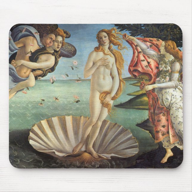 Mousepad O Nascimento de Vênus por Sandro Botticelli (Frente)
