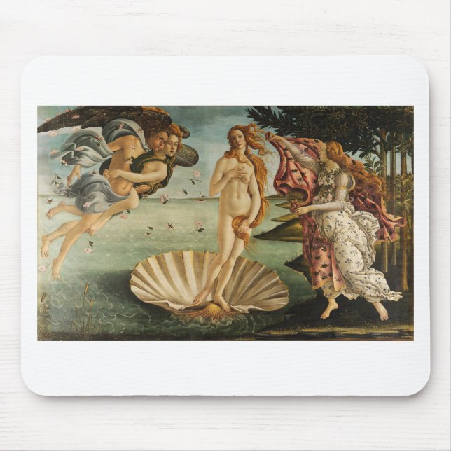 Mousepad O Nascimento de Venus Sandro Botticelli (Frente)
