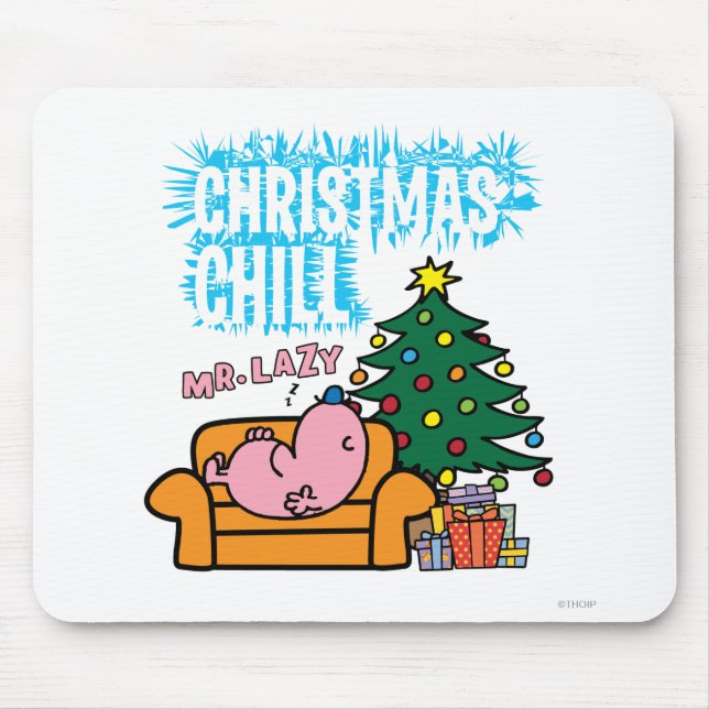 Mousepad O Natal do Sr. Lazy (Frente)