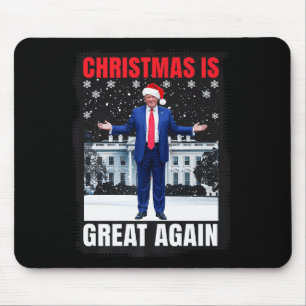 Mousepad O Natal é Ótimo Novamente Divertido Donald Trump N