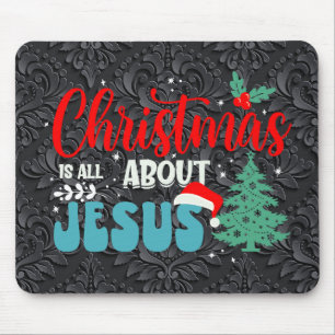 Mousepad O Natal é Tudo Sobre Jesus-43687