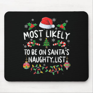 Mousepad O Natal Familiar É Mais Provável Em Papais noeis N