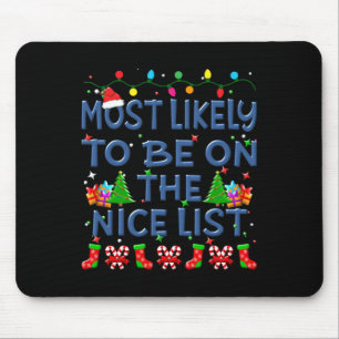 Mousepad O Natal Mais Provável Está Na Lista De Nice