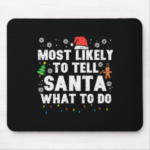 Mousepad O Natal Provavelmente Diz Aos Papais noeis O Que F