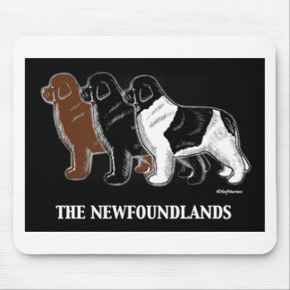 Mousepad O Newfoundlands