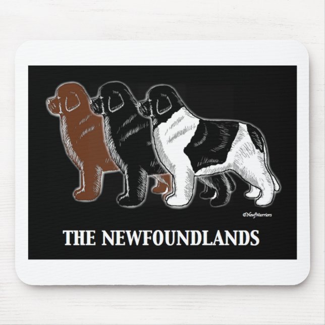 Mousepad O Newfoundlands (Frente)