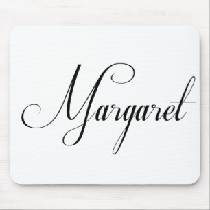 Mousepad O Nome Dela É Margaret Calligraphy