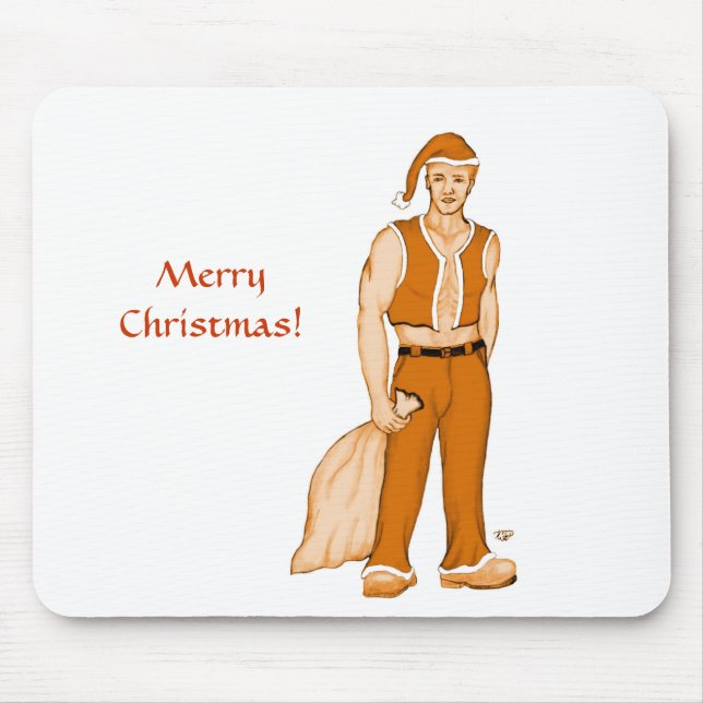 Mousepad O novo Pai Natal - Feliz Natal! (Frente)