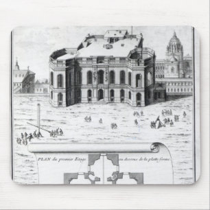 Mousepad O obervatório real em Paris, 1741