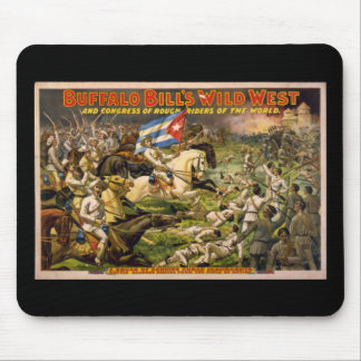 Mousepad O oeste selvagem de Buffalo Bill