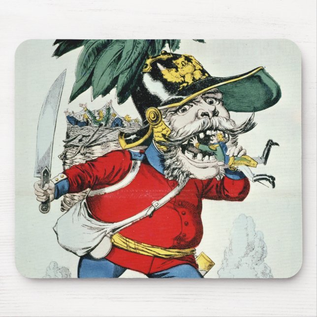 Mousepad O ogre alemão gigante (Frente)