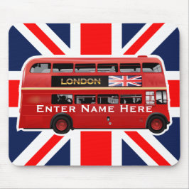 Mousepad O ônibus do vermelho de Londres