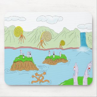 Mousepad o ooze tem os olhos