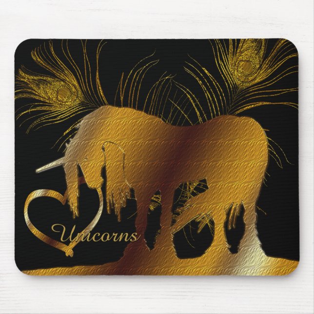 Mousepad O Ouro Unicorn (Frente)