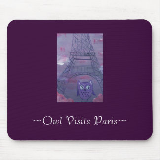 Mousepad O ~Owl visita Paris~