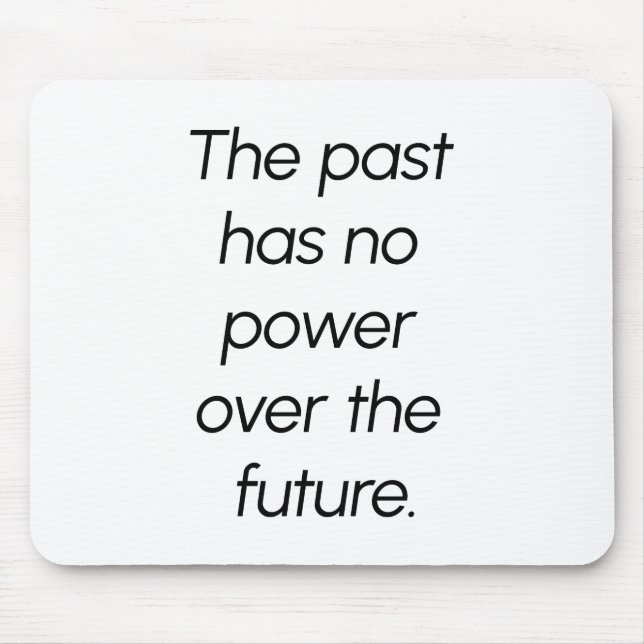 Mousepad O Pad do Mouse Passado (Frente)