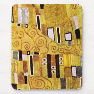 Mousepad O Padrão do Beijo por Gustav Klimt, Art Nouveau