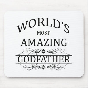 Mousepad O padrinho o mais surpreendente do mundo