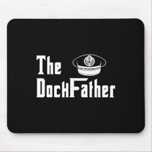 Mousepad O Pai Do Cais Capitão Do Barco Pai Pai Engraçado D