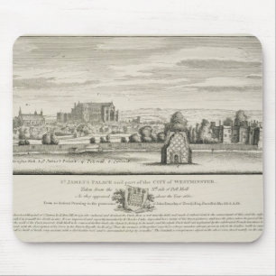 Mousepad O palácio e a peça de St James da cidade de