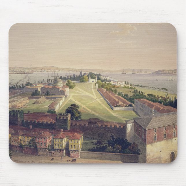 Mousepad O panorama de Constantinople, chapeia 22 'do Sof (Frente)