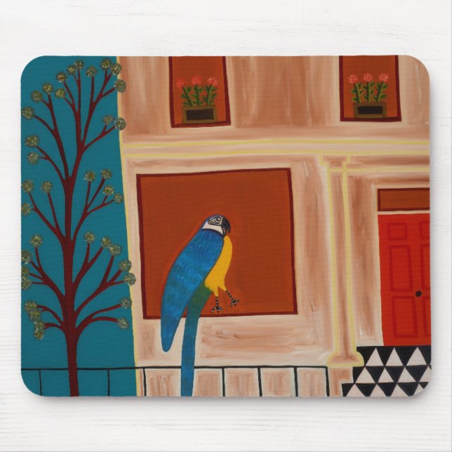 Mousepad O papagaio de Bush 2007 do pastor (Frente)