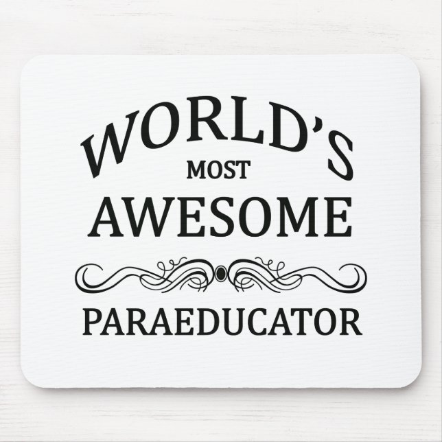 Mousepad O Paraeducator o mais impressionante do mundo (Frente)