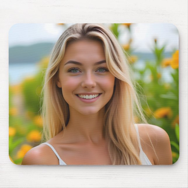 Mousepad O Paraíso de Helena: Um Sonho Costeiro (Frente)