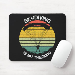Mousepad O Paraquedismo é Minha Terapia