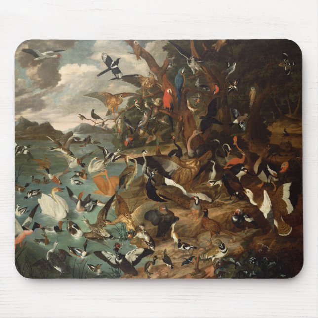 Mousepad O parlamento dos pássaros (Frente)