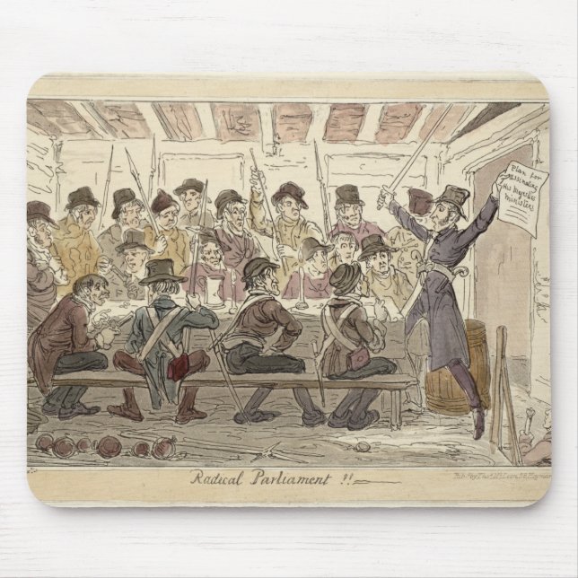 Mousepad O parlamento radical!! " (Frente)