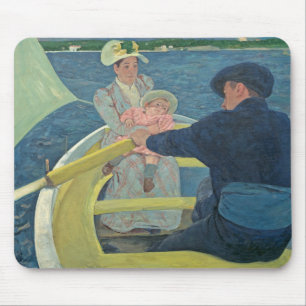Mousepad O partido do barco, 1893-94 (óleo em canvas)