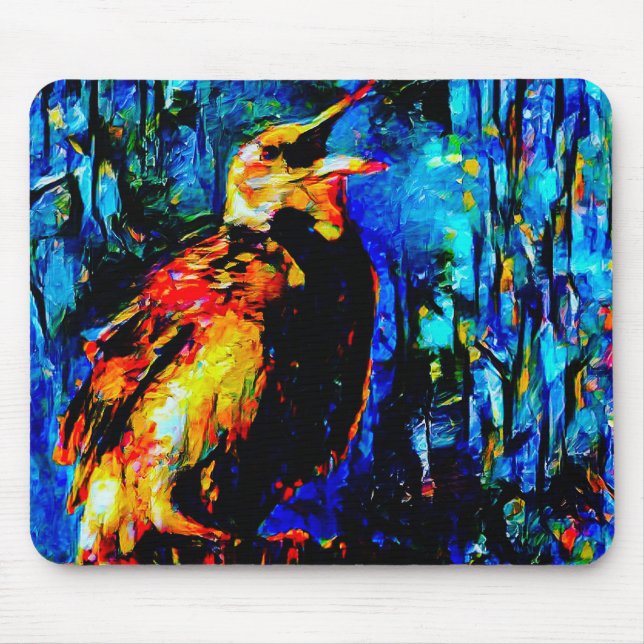 Mousepad O pássaro Solitário 2 (Frente)