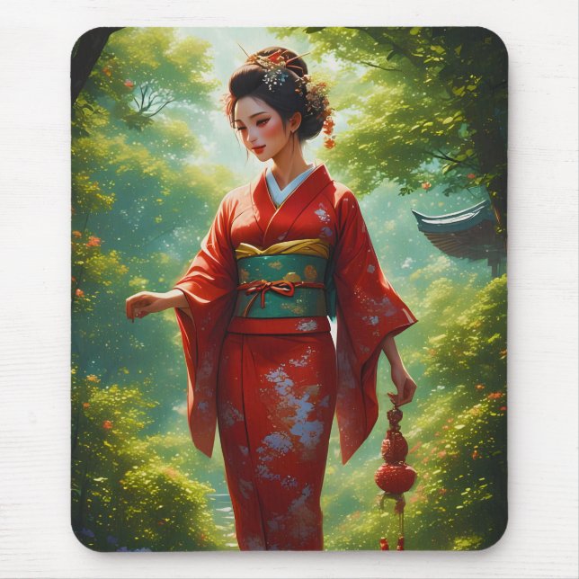 Mousepad O Passeio do Quimono (Frente)