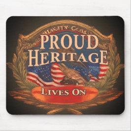 Mousepad O Patrimônio Orgulhoso Vive Em Curso