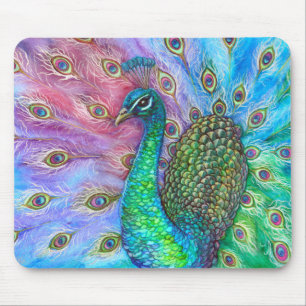 Mousepad O Peacock. perfeito